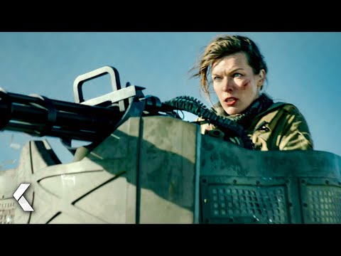 First Encounter With The Diablo Scene - Monster Hunter (2020) Milla Jovovich