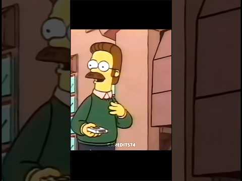 You will be shocked, Ned Flanders bought his new car #shorts #edits