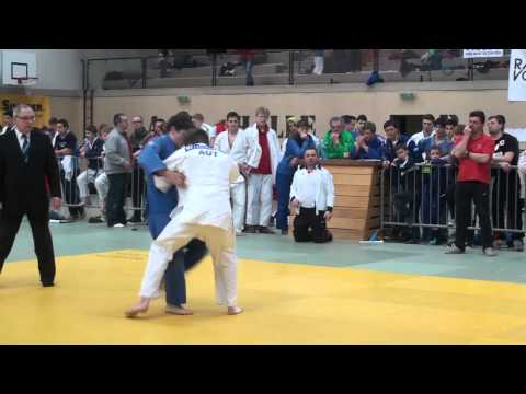 2013 Judo U21 Rohrbach -66kg: Weixelbaumer Tobias (AUT) - Borchashvili Kimran (AUT)