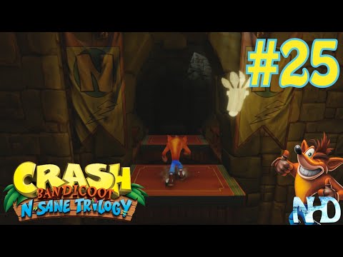 Let's Play Crash Bandicoot 1 N. Sane Trilogy (pt25) Lights Out