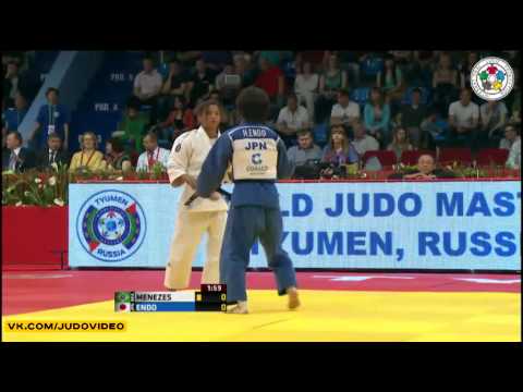 2013 IJF World Masters Tyumen  48kg Final] ENDO Hiromi (JPN)   MENEZES Sarah (BRA)