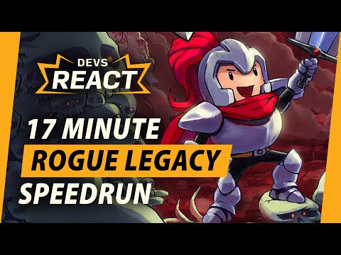 Rogue Legacy Developers React to 17 Minute Speedrun