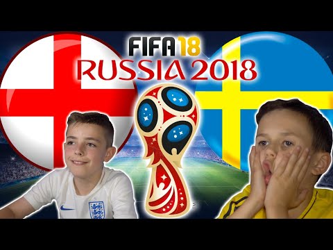 WORLD CUP 2018 QUARTER FINALS | ENGLAND VS SWEDEN | FIFA 18 SCORE PREDICTOR!