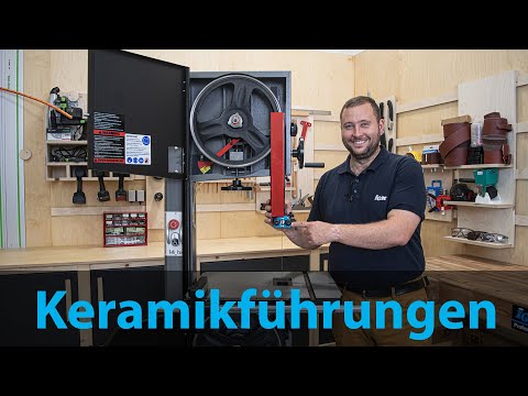 Wie stelle ich Keramikführungen auf einer Bandsäge ein | IGM Werkzeuge and Maschinen
