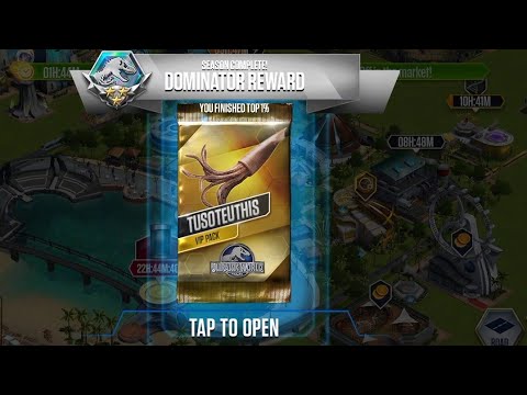 DINOSAUR BATTLE UNLOCKED TUSOTEUTHIS / Jurassic world the game #670