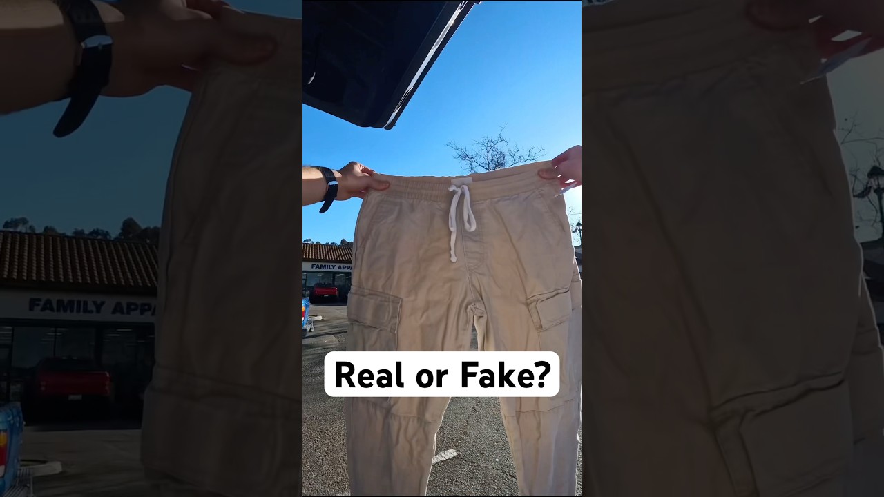 $100 Fear of God Pants at Goodwill?#sille #ellisvens