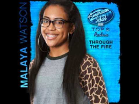 Malaya Watson - Through the Fire - Studio Version - American Idol 2014 - Top 8 Redux