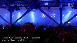 Maya Jane Coles playing Ken Desmend's Endless Summer track at Drumcode's Halloween Party London