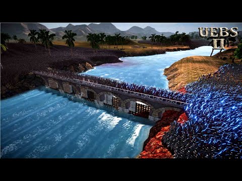 107,000 HEAVY & LASER KNIGHTS vs 2,000,000 ORCS | Ultimate Epic Battle Simulator 2 | UEBS 2