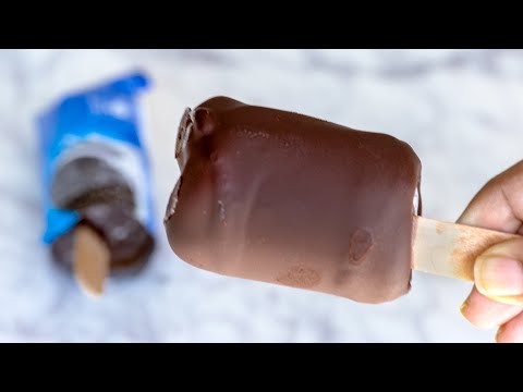 Choco Bar Ice cream Recipe 3 ingredients | No Cream No Condensed Milk No Mould | Oreo Ice cream