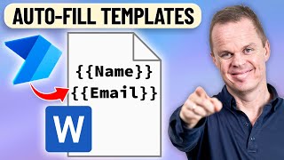 Download the video "Populate a Microsoft Word Template in Power Automate Desktop"