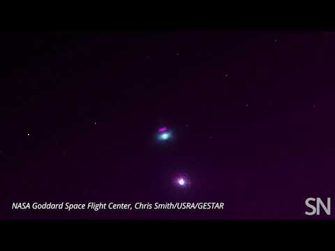 A burst of light and particles erupts from a magnetar | Science News