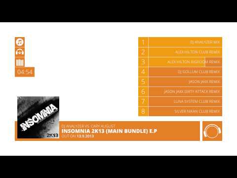 DJ Analyzer vs. Cary August - Insomnia 2k13 (Main Bundle) [Official Teaser]