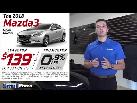 Smail Mazda Lease and Finance Specials (November 2017)
