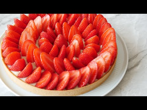 La Meilleure TARTE AUX FRAISES - Recette Facile et Rapide