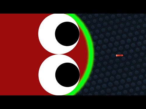 Slither.io 1 Giant Hacker Snake vs Tiny Snakes Epic Slitherio Gameplay