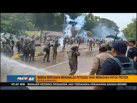 Bentrok Warga Dengan TNI Polri Di Kepulauan Riau - Fakta +62