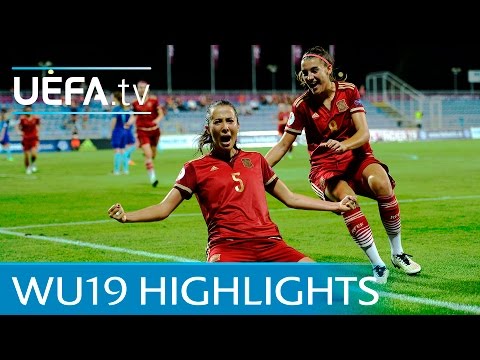Womens Under-19  highlights: Spain 4-3 Netherlands