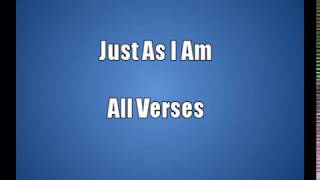Just As I Am full instrumental hymn