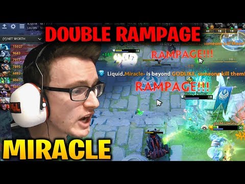 Miracle DOUBLE RAMPAGE with Morphling and one Bonus Game vs MagE at Middle