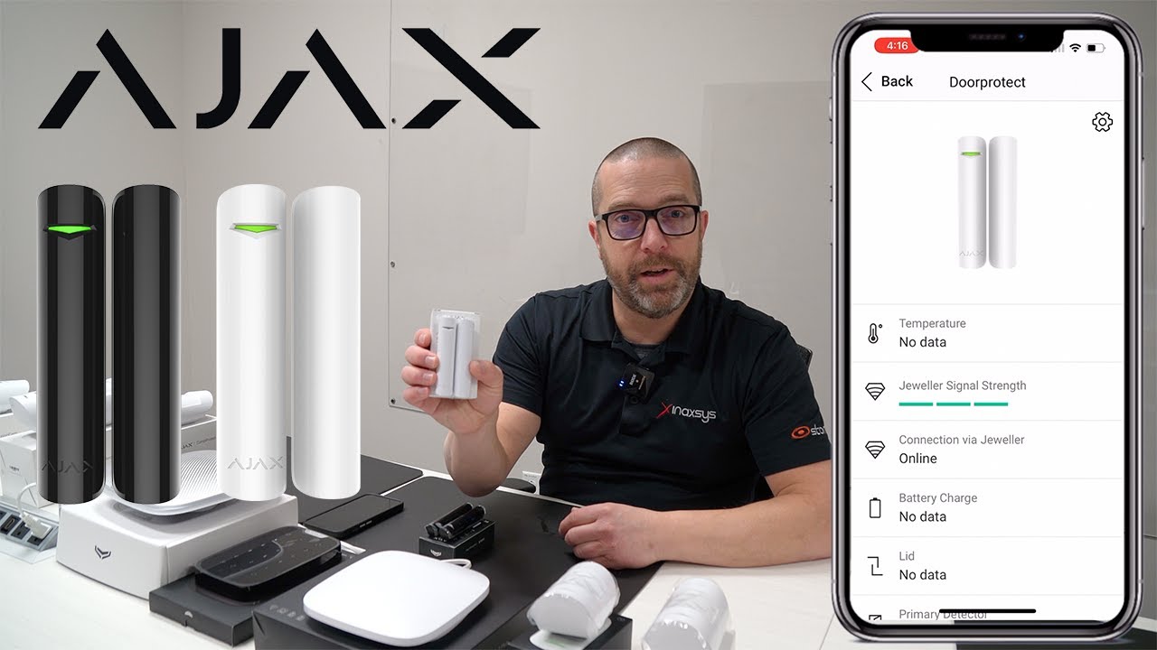 AJAX Alarm System Review: Opening Detectors DoorProtect and DoorProtect Plus