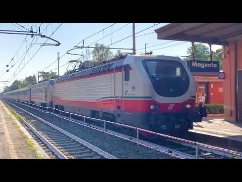InterCityNotte 798 Salerno-Torino PN in transito a Magenta