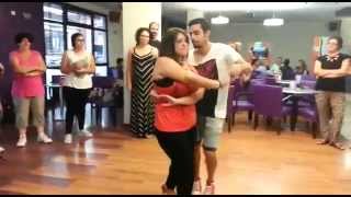 Mara y Anto bailando bachata  - Solo quiero - Johnny Sky (parte 1)