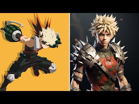 MY HERO ACADEMIA CHARACTERS AS REAL LIFE, REALISTIC AND FAN ARTS VERSIONS