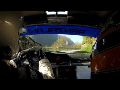 Cameracar LANI SANGINITI  4° Rally 2 Laghi 2017