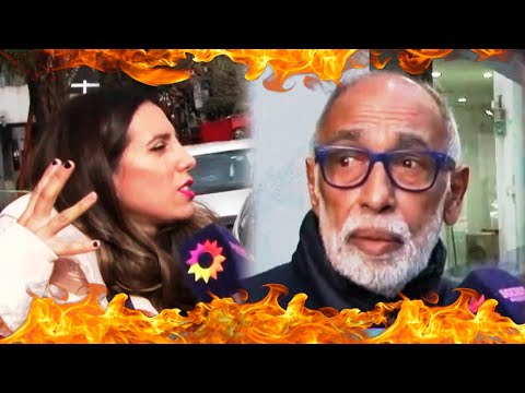 Cinthia Fernández's fury at El Negro Oro for not defending the panel as El Pollo did.