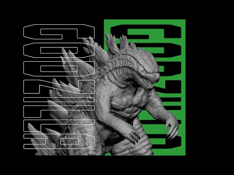 ZBrush Godzilla