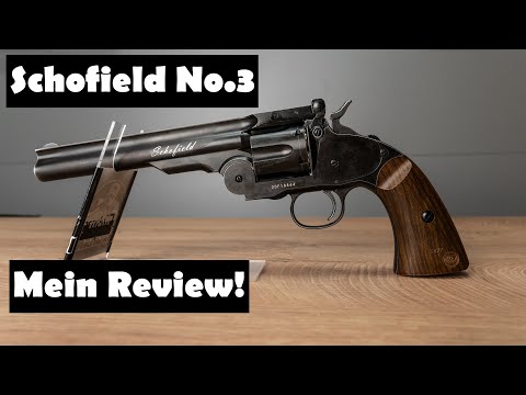 Schofield No. 3 - Co2 Revolver mit 6" Lauf - Mein Test und Review