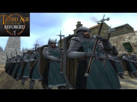 FAERDOR, TOWN ON THE BRUINEN (Siege Battle) - Third Age: Total War (Reforged)
