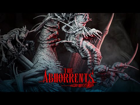 THE ABHORRENTS //  GRIM DARK FANTASY VAMPIRES  //  70+ STL MINIS FOR 3D PRINTING