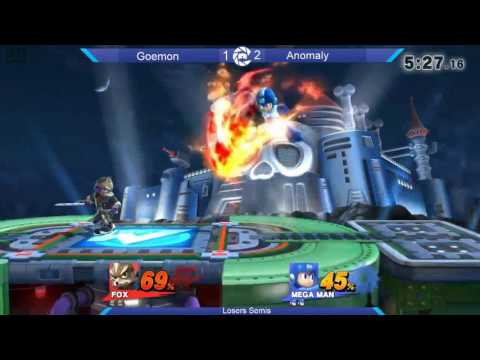 Smash Lab 81 Losers Semis Anomaly (Fox) vs. Goemon (Luigi/Mega Man)