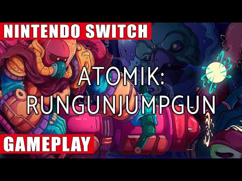 ATOMIK: RunGunJumpGun Nintendo Switch Gameplay