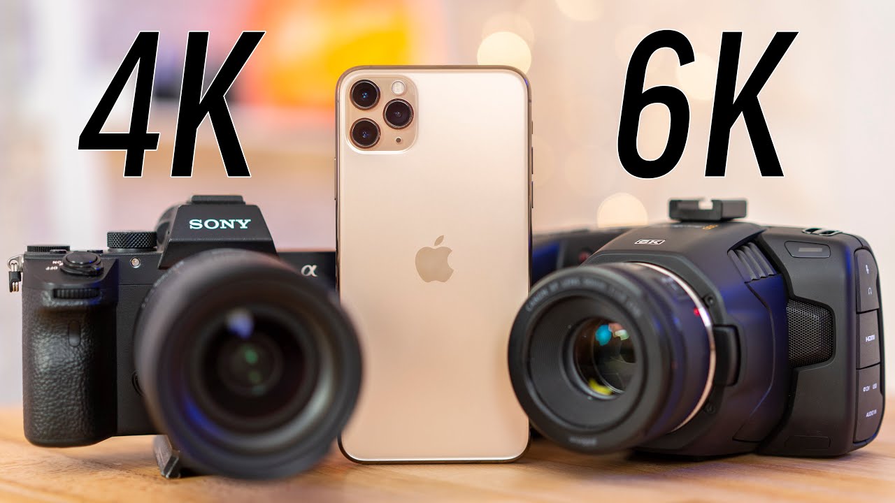 iPhone 11 Pro vs 4K Video & 6K Cinema Camera!