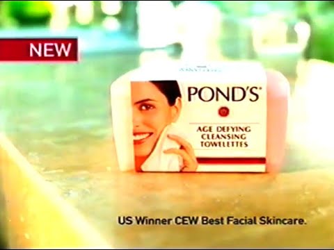 Pond's Age Defying Cleansing Towelettes 30s - Australia, 2002