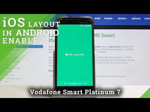 Get iOS Launcher - VODAFONE Smart Platinum 7 & Apple Layout
