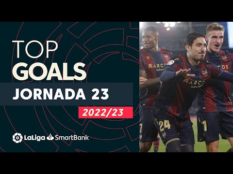 All Goals Matchday 23 LaLiga SmartBank 2022/2023