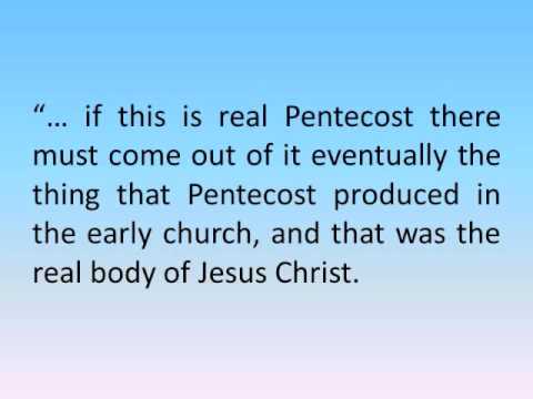 The Real Pentecosal Experience