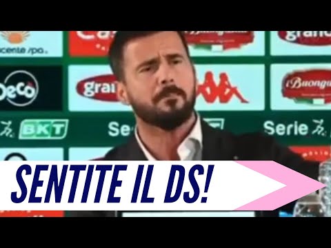DA SENTIRE FINO ALLA FINE, LE PAROLE DEL DS DEL BARI CIRO POLITO: IDEE CHIARISSIME! #bari #serieb