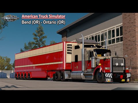 ATS | Bend (OR) - Ontario (OR) | Kenworth W900B | Timelapse