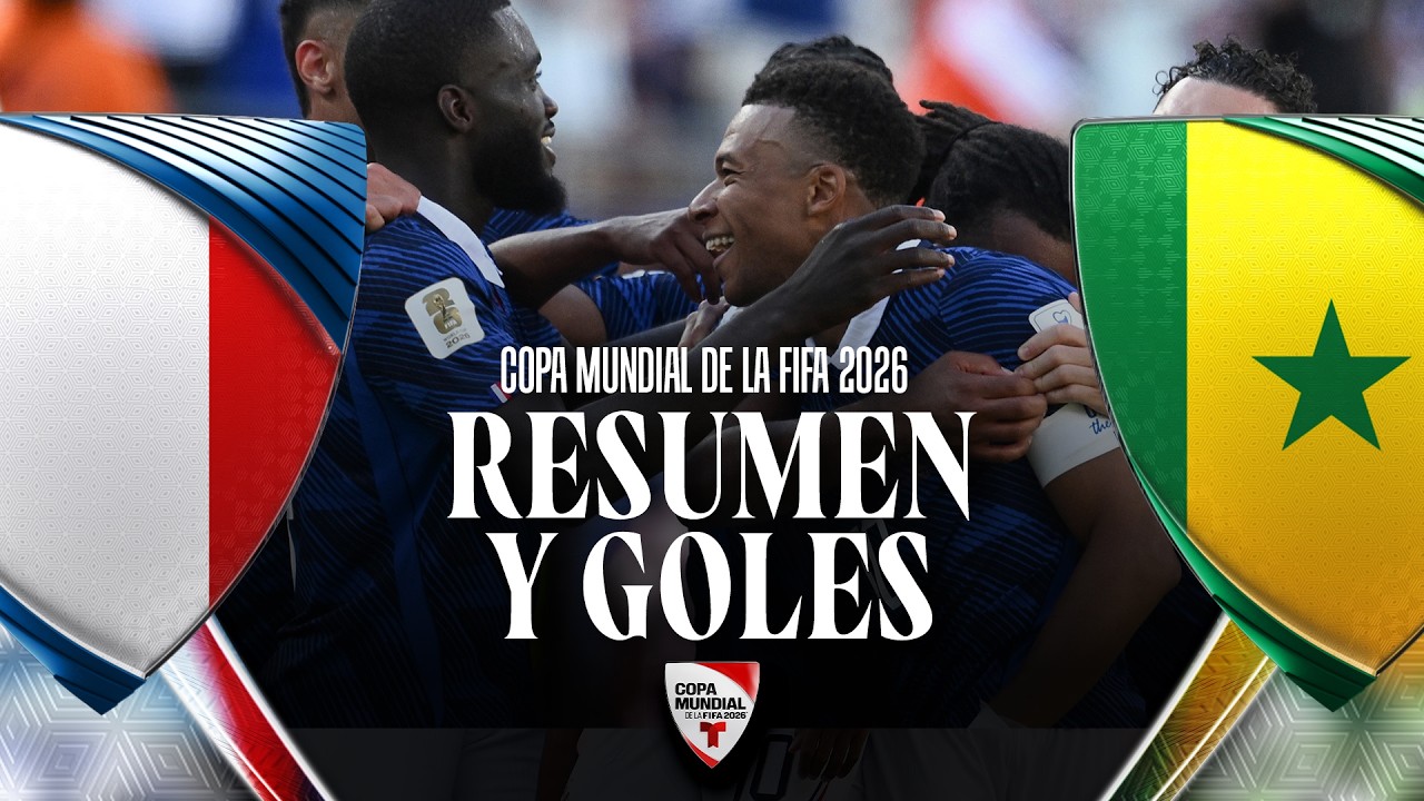 Resumen Francia vs Senegal