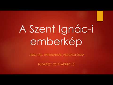 Tényleg én vagyok én? - Kajtor Domonkos előadása a Szent Ignác-i emberképről