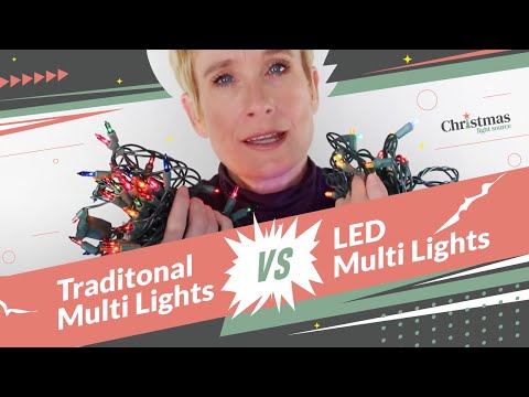 Comparing Glass and LED Multicolor lights