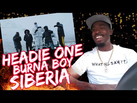 AMERICAN REACTS TO UK RAPPERS Headie One - Siberia  ft Burna Boy