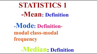 STATISTICS 1 STATISTICS, POPULATION, CLASS, CLASS INTERVALS #kcse #kcse2022 #gcse #gcsemaths #math