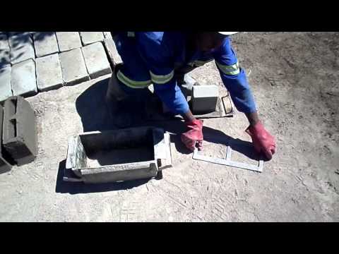 Hand made blocks mould