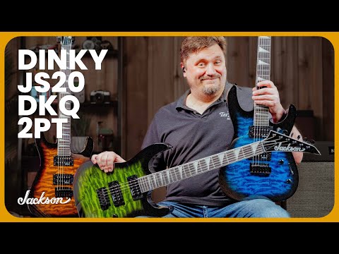 Обзор электрогитары Jackson JS20 Dinky DKQ 2PT